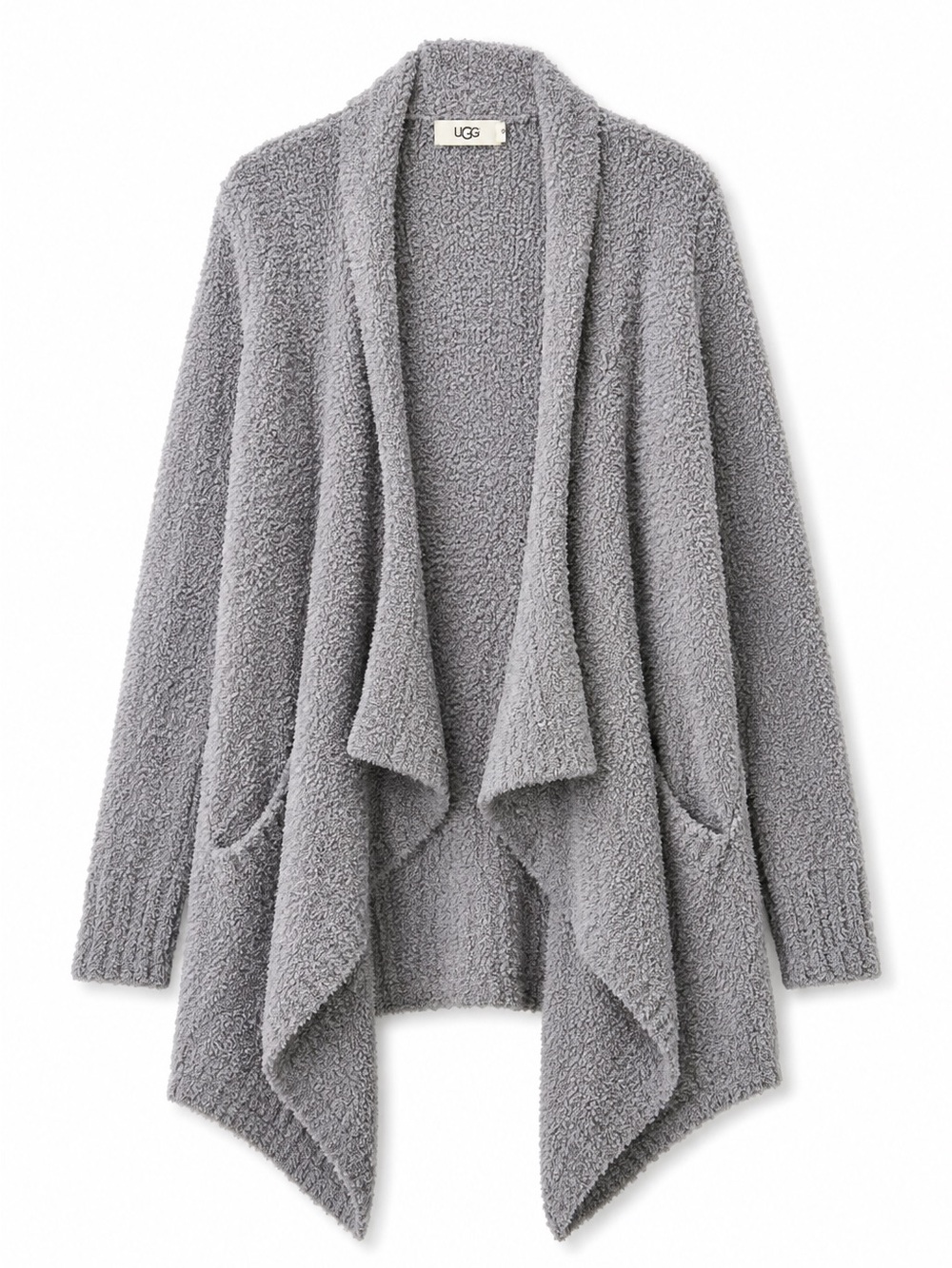 UGG Phoebe Gray Wrap Cardigan, style 1106389, M, GREAT CONDITION